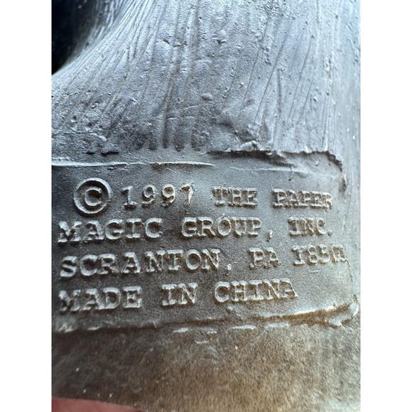 Vintage 1997 Paper Magic Group Red Devil Satan Halloween Mask – Demon Face Latex - Picture 5 of 7